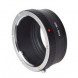 Leinox ad-s02 Adapterring für Canon Objektive EF auf Gehäuse Sony NEX schwarz-01